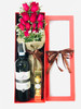 Roses and Wine Ferrero Deluxe Box Roses and Wine Ferrero Deluxe Box