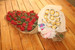 12 Roses Bouquet & 12 Ferrero Bouquet 12 Roses Bouquet & 12 Ferrero Bouquet