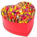 Rainbow Tulips Love Box (30-100) Rainbow Tulips Love Box (30-100)