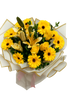 Yellow Blooms Elegance Bouquet