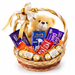 Teddy & Choco Lovers Basket 