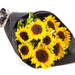 8 Sunflowers Black Label Bouquet