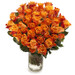 36 Korean Orange Roses Bouquet