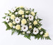 Spray Casket White Funeral Sympathy Flowers Spray Casket White Funeral Sympathy Flowers