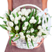 Customizable Basket of Tulips - Choose Quantity & Color Customizable Basket of Tulips - Choose Quantity & Color