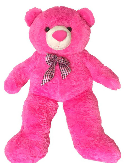 Giant colorful hot sale teddy bear