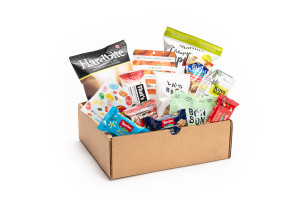 Snack box filled with nutritional snacks.  Great for employee appreciation.   Delivery throughout Canada and US. Shipping from Vancouver, pick-up in store option available. Snack box filled with nutritional snacks.  Great for employee appreciation.   Delivery throughout Canada and US. Shipping from Vancouver, pick-up in store option available.