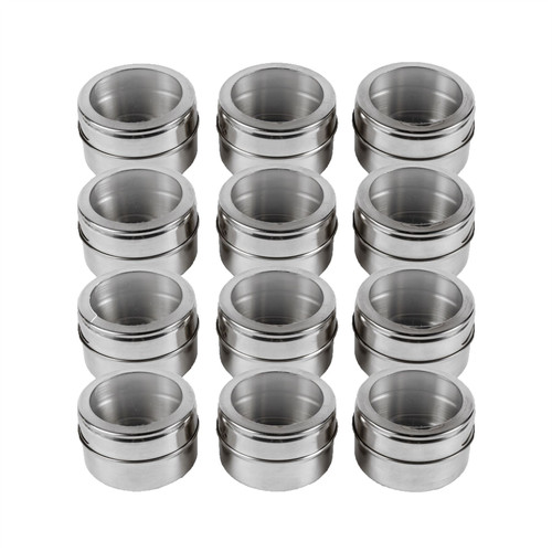Magnetic Spice Tins - Set of 12 | M&W