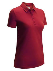Callaway Women's SwingTech Solid Polo - Tango Red