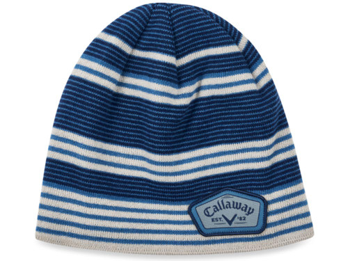 Callaway Winter Chill Beanie - Blue/Silver/Navy