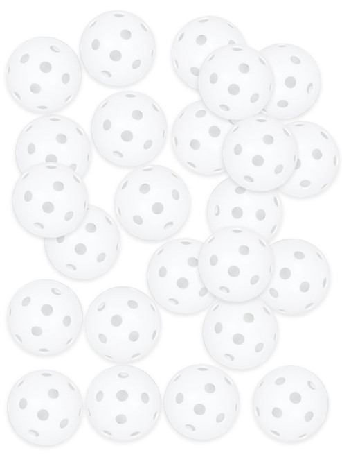 PGA Tour Airflow Practice Balls 24 Pack - White