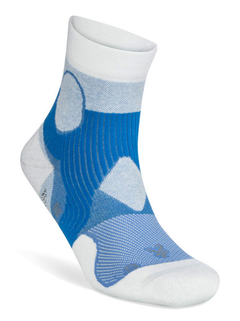 Balega Support Socks - Palace Blue/White