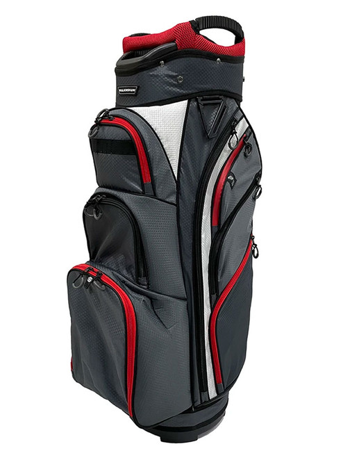 Walkinshaw Velocity2 21 Cart Bag - Charcoal/White/Red
