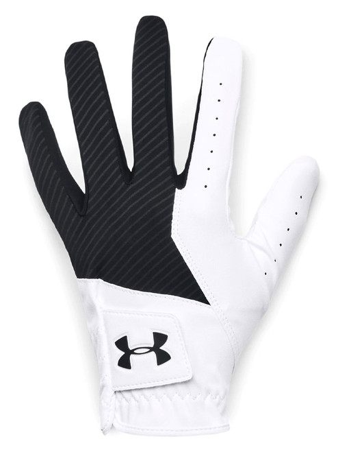 Under Armour Medal Golf Glove - White/Black