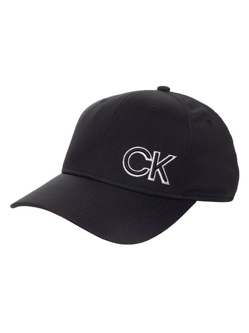 Calvin Klein Logo Cap - Black/White