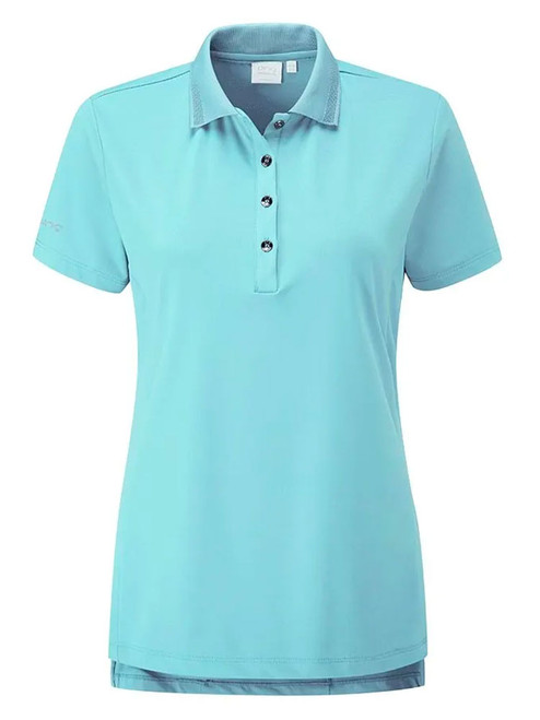 Ping Women's Sedona Polo - Sky Blue