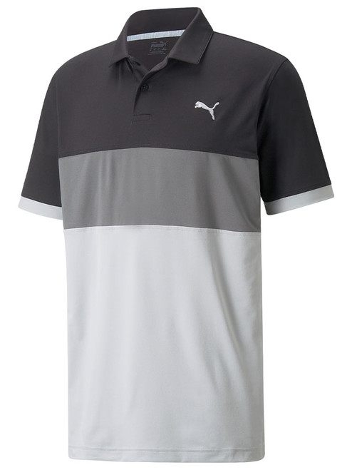 Puma CLOUDSPUN Highway Polo - Puma Black/High Rise