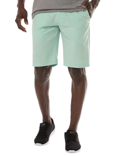 TravisMathew On A Boat Short - Heather Neptune Green