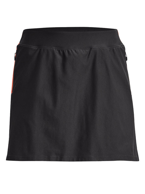 Under Armour Women's Links Knit Skort - Jet Grey/Vermillion