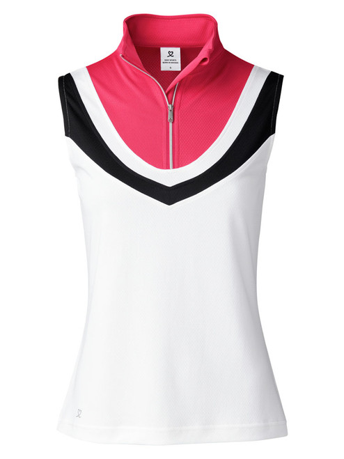 Daily Sports W Tisha Sleeveless Polo - White