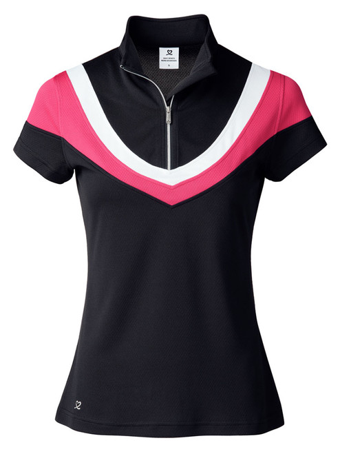 Daily Sports W Tisha Short Sleeve Polo - Navy