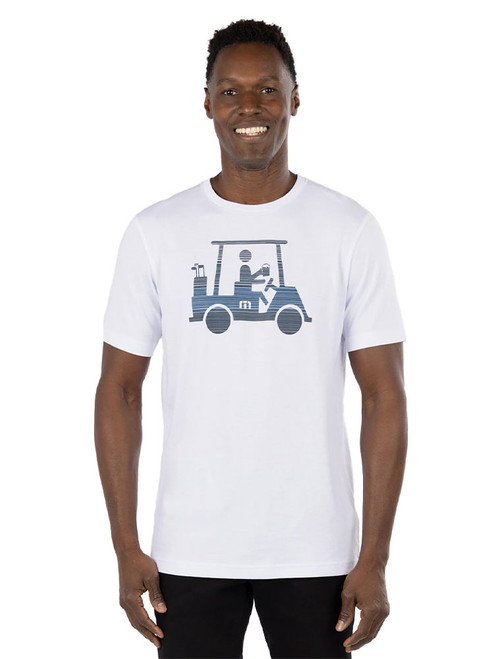 TravisMathew Race You T-Shirt - White