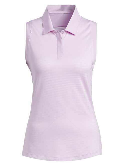adidas W Sleeveless Polo Shirt - Bliss Lilac