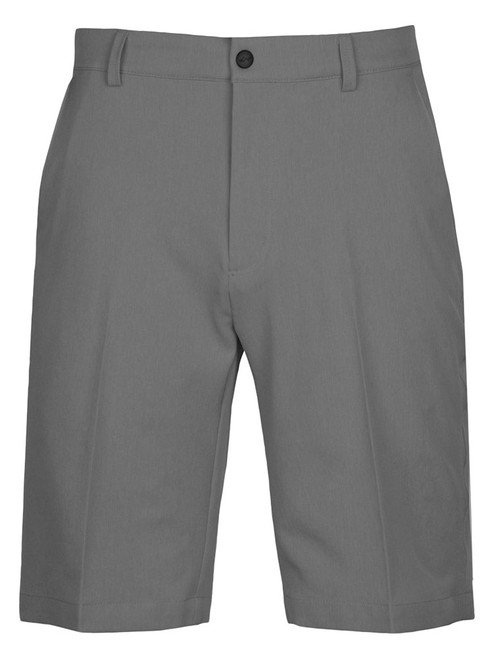 Greg Norman 4-Way Stretch Classic Heather Short - Steel Heather