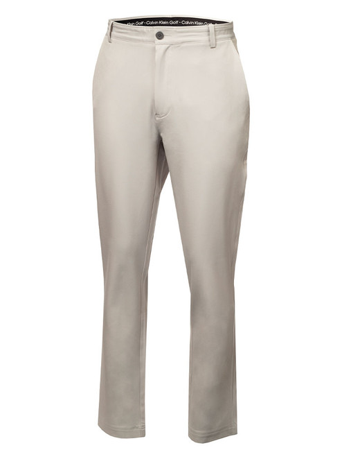 Calvin Klein Bullet Regular Fit Stretch Trouser - Pale Silver