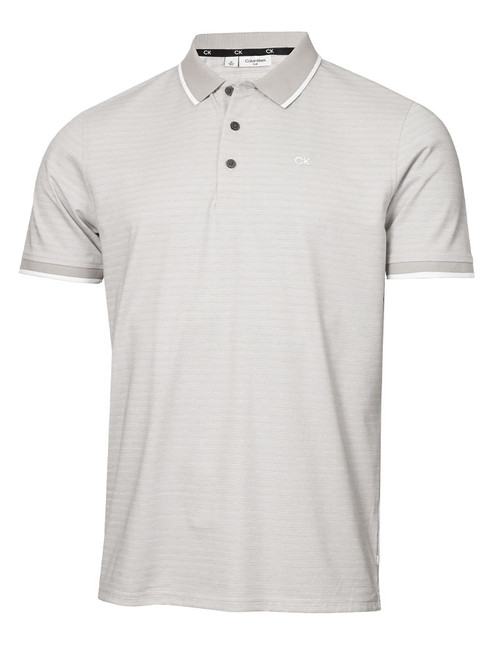 Calvin Klein Sudbury Polo - Pale Silver Marl