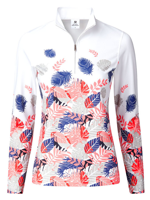 Daily Sports W Fredrica Long Sleeve Polo Shirt - White