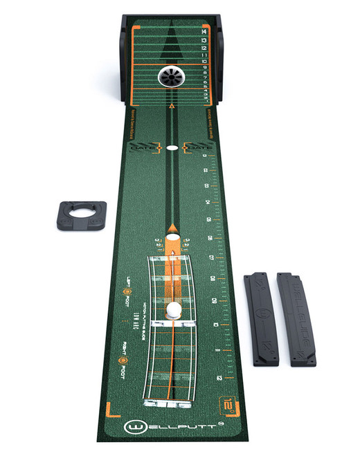 WellPutt Stroke Master Putting Mat - Green