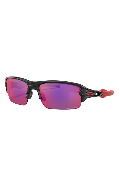 Oakley Flak XS (Youth Fit) Sunglasses - Polished Black w/ Prizm Road