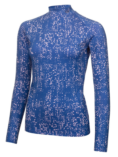 Calvin Klein Women's Pebble Base Layer - Surf/Lilac