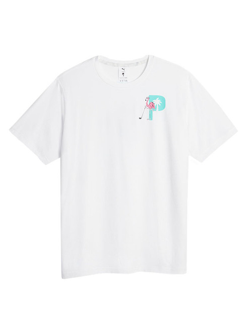 Puma x Palm Tree Crew Graphic Tee - White Glow