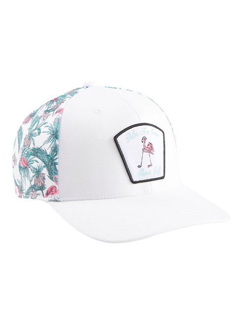 Puma x Palm Tree Crew Flamingo Cap - White Glow/Shocking Pink