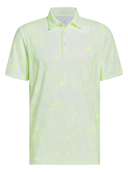 adidas Ultimate365 Print Polo Shirt - White