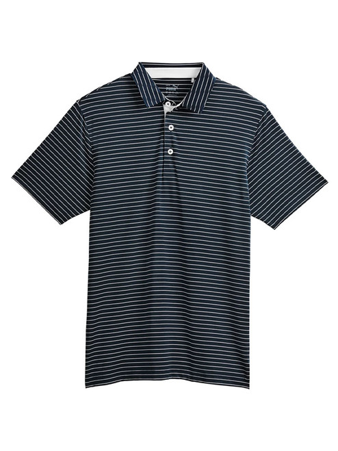 Puma JR Boy's MATTR Tucker Golf Polo - Navy Blazer/White Glow