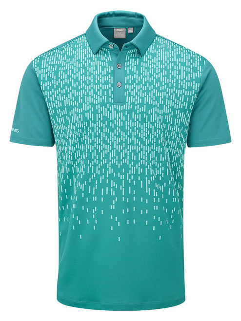 Ping Ratio Tailored Fit Polo - Everglade Multi