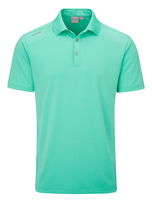 Ping Lindum Tailored Fit Polo - Aquarius
