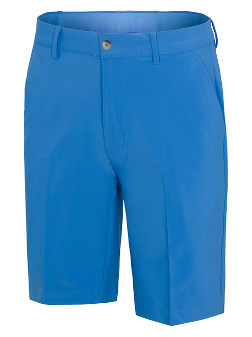 Greg Norman 4-Way Stretch Classic 10-Inch Short - Light Cobalt