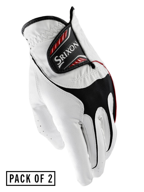 Srixon All Weather Golf Gloves - Womens 2 Pack White