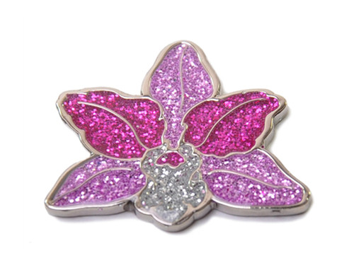 Navika Glitzy Orchid Ball Marker