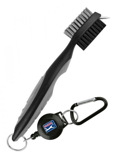 PGA Tour Deluxe Club Brush - Grey