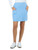 IBKUL Solid Straight Skort - Peri