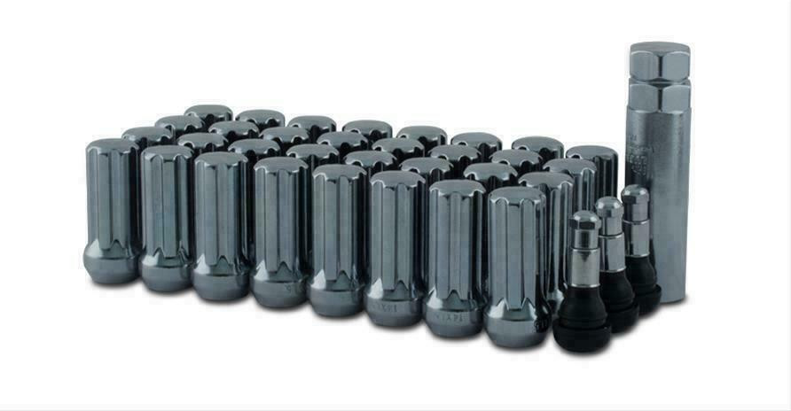 12x1.75 Chrome 7 Spline Tuner Lug Nuts - 32 Pieces - 2