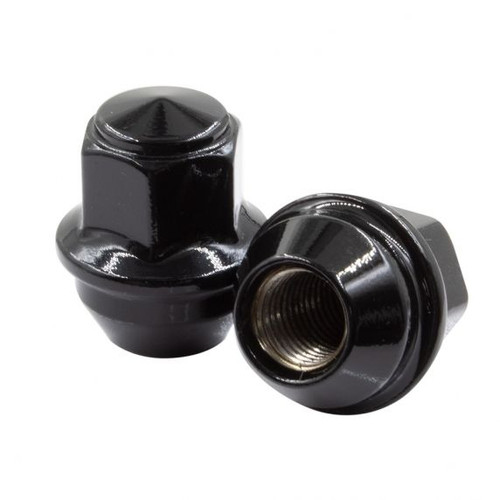 20 Pieces Stock OEM Factory Style Lug Nuts - Install Kit (Black) - Ford (13/16) M14x1.5