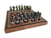 WWII Chess Set with Board
angled view