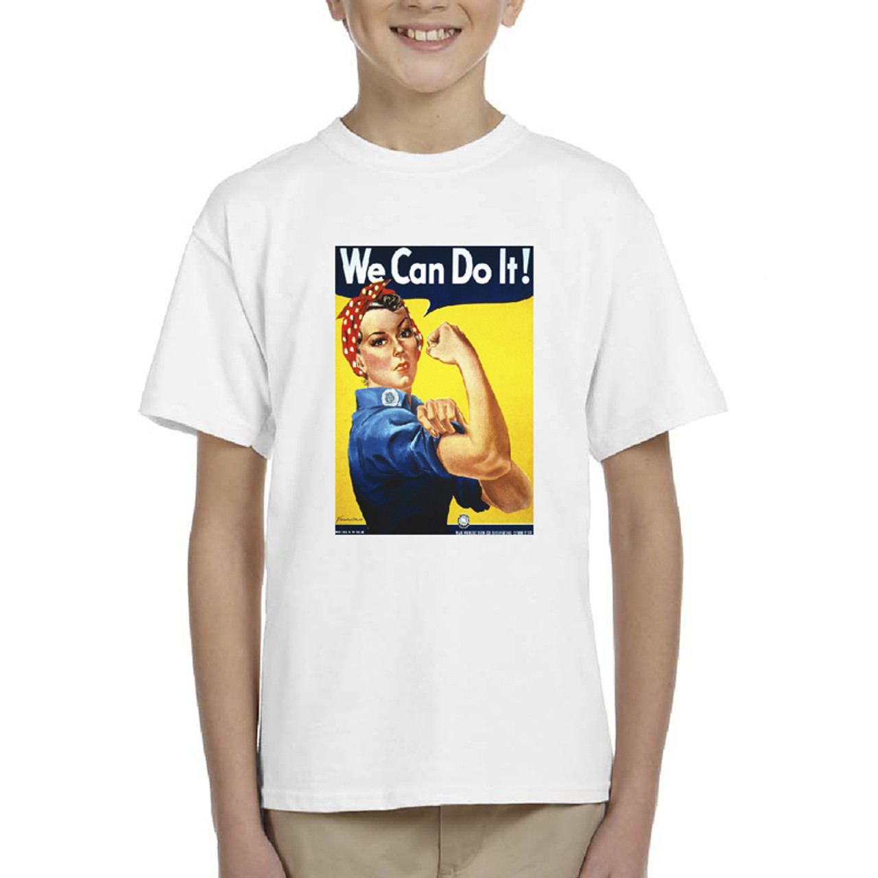 Rosie the Riveter - African American - Unisex Youth Tee