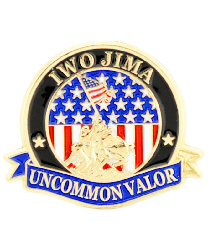 Iwo Jima Lapel Pin
